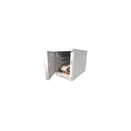 Caixa 4 Hdd 3.5 Sataii Lycom Mb1m4s Multilane Branco