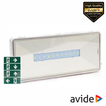 Luz Emergência LED 2.8W Aplique AVIDE
