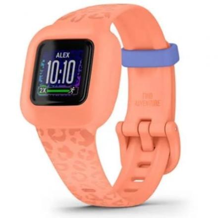 Smartband Garmin Vívofit jr. 3 Laranja Leopardo