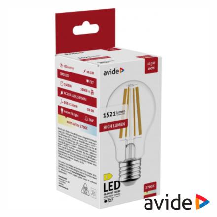 Lâmpada LED E27 Globo Filamento 10.5W 230V 2700K 1521lm