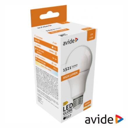 Lâmpada LED E27 Globo A60 13W 230V 4000K 1521lm AVIDE