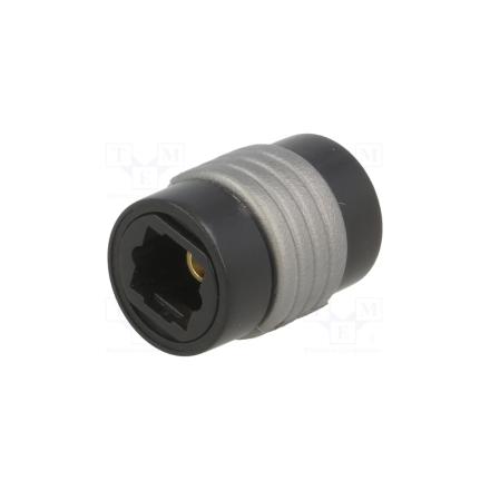Ficha Adaptadora Toslink Fibra Otica Fêmea/ Fêmea