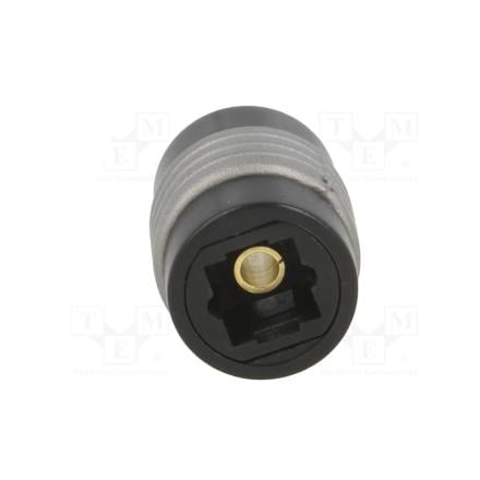 Ficha Adaptadora Toslink Fibra Otica Fêmea/ Fêmea