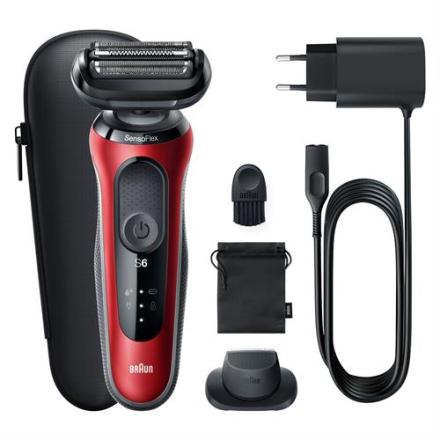Máquina barbear braun -s6/61r1200sred