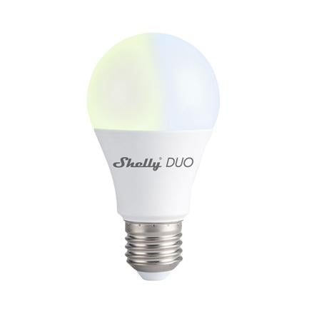Lâmpada Inteligente E27 9W 800Lm Shelly Duo Smart Wifi