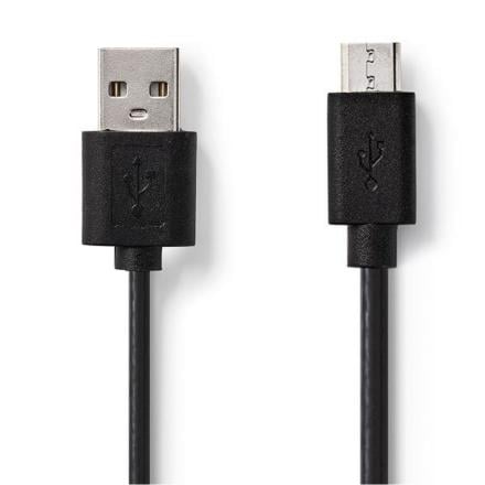 Cabo Nedis USB-A 2.0 Macho / Micro USB Macho 3m
