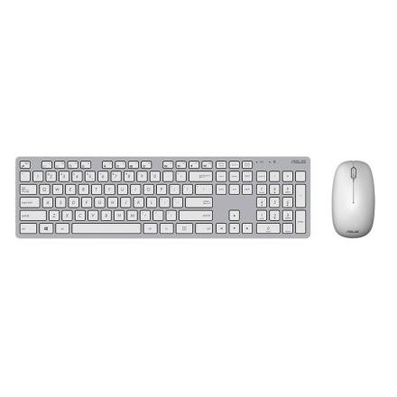 Kit Teclado+Rato Asus S/ Fios W5000 USB Branco