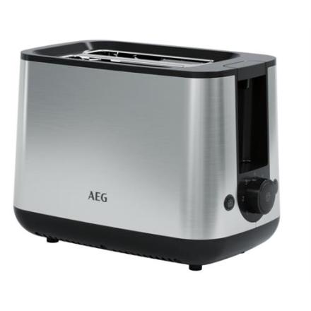 Torradeira aeg 800w.2f.7niv.ix-t313st