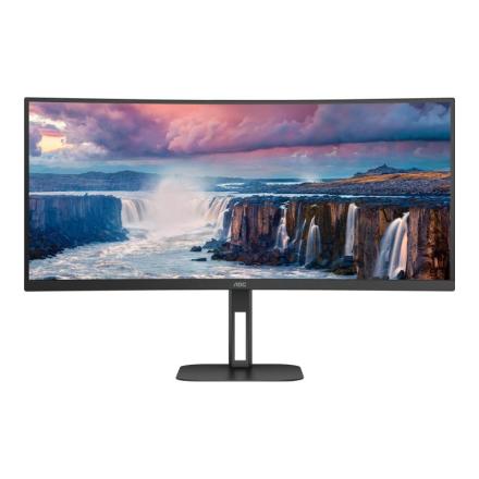 Monitor Va Aoc 34" 21:9 Wqhd Hdmi Dp Usb-C Colunas Has