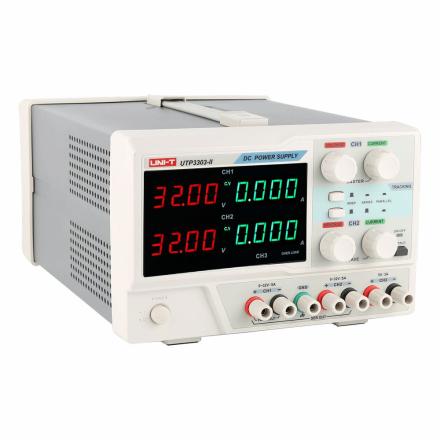 Fonte de Alimentação Digital Tripla 0-32V/0-3A + 5V 3A UNI-T