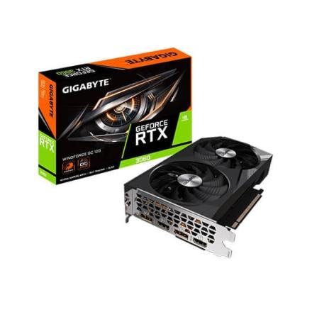 Placa Gráfica Gigabyte Rtx 3060 Windforce Oc Lhr 12Gb Gd