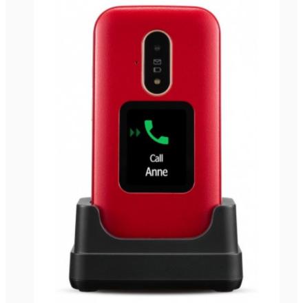 Telemóvel P/ Sénior Doro 6880 Vermelho Branco 2.8"