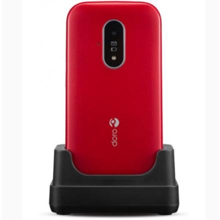 Telemóvel P/ Sénior Doro 6820 Vermelho Branco 2.8"