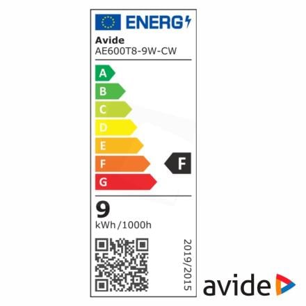 Lâmpada Tubular T8 9W 60cm LEDS G13 6400K 900lm AVIDE
