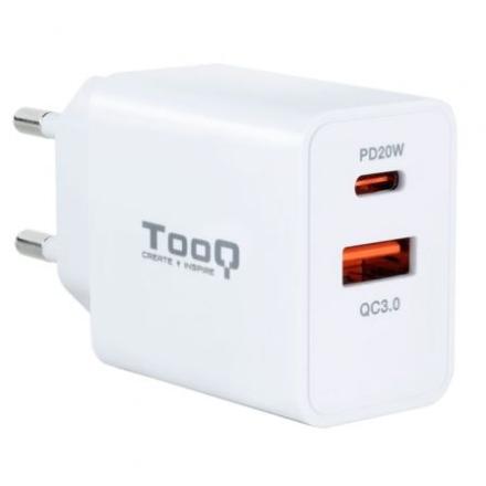 Carregador Tooq USB 20W Branco