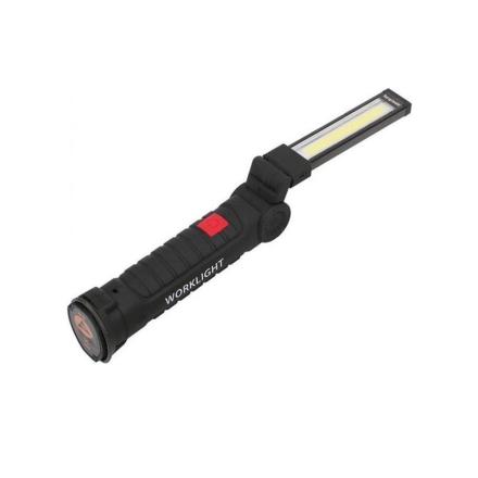 Lanterna de Trabalho 1W LED+3W COB 120lm IP65 ENTAC