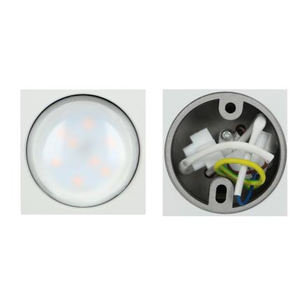 Painel LEDS Quadrado Superfície 50W 56mm Branco ADVITI