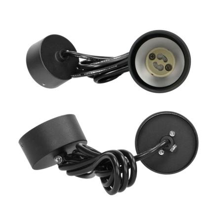 Candeeiro LED Teto 35W 56mm Preto ADVITI
