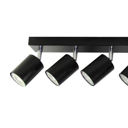Candeeiro LED Teto/Parede 10x50W IP20 Preto ADVITI