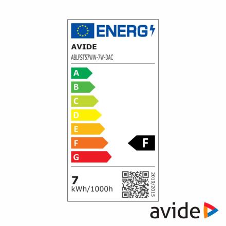 Lâmpada LED E27 Dimável Filamento 7W 230V 2500K 725lm AVIDE