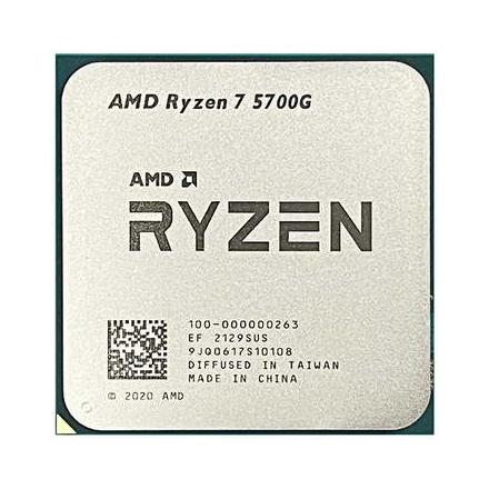 Processador Amd Ryzen Am4 7 5700G 3.8 A 4.6Ghz 20Mb 8C16T 65