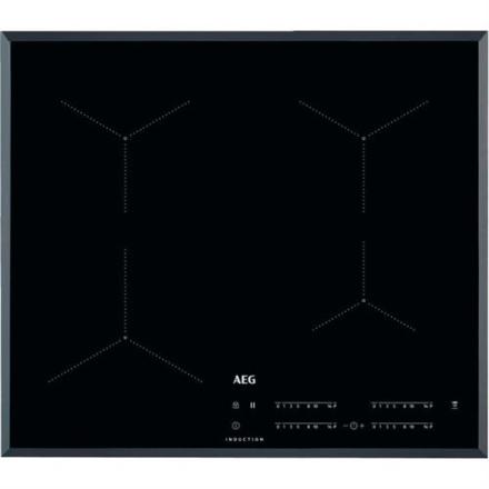 Placa com exaustor integrado aeg vc.4z.indu-ikb64431fb