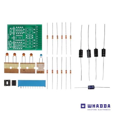 Kit de Montagem Pré-Amplificador Estéreo Universal WHADDA