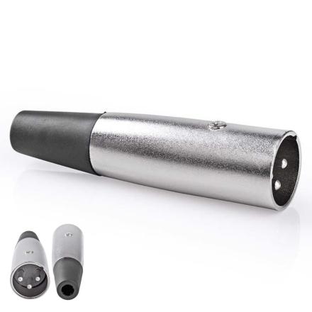Ficha XLR 3p Macho