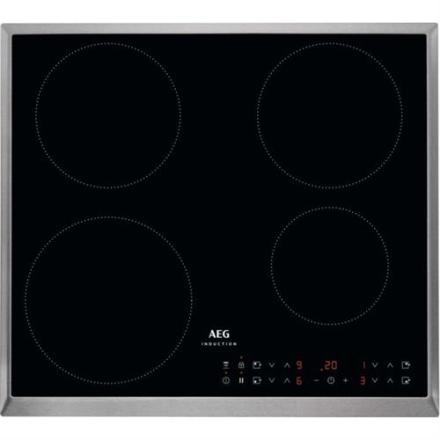 Placa com exaustor integrado aeg vc.4z.indu-ikb64301xb