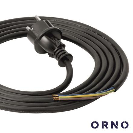 Cabo Alimentação Schuko Macho H05RR-F 3G1.5 3m ORNO
