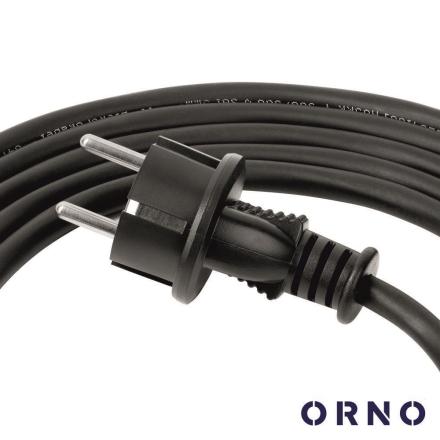 Cabo Alimentação Schuko Macho H05RR-F 3G1.5 3m ORNO