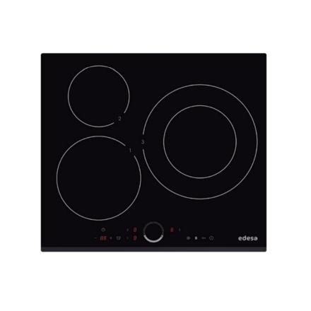 Placa de Indução Encastrar Edesa 3Z 59x52cm EIR6331B/A