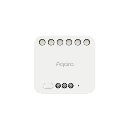 Aqara Módulo Relé Interruptor Duplo Automação ZigBee 2 Canai