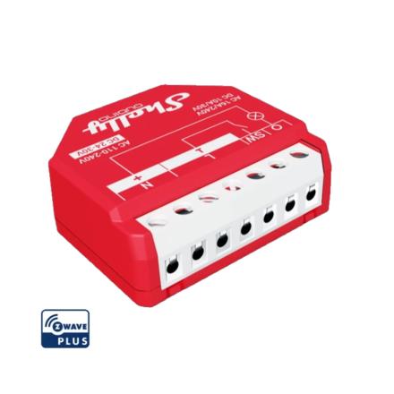 Módulo Relé Automação Shelly Wave 1PM Medição Energia 16A