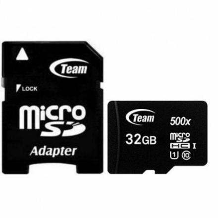 Cartão Micro SD Team Group 32GB class10 UHS-I SDHC c/adapta