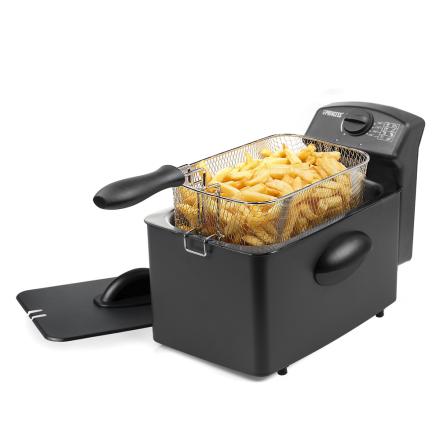 Fritadeira Princess Black Steel Fryer 4 L
