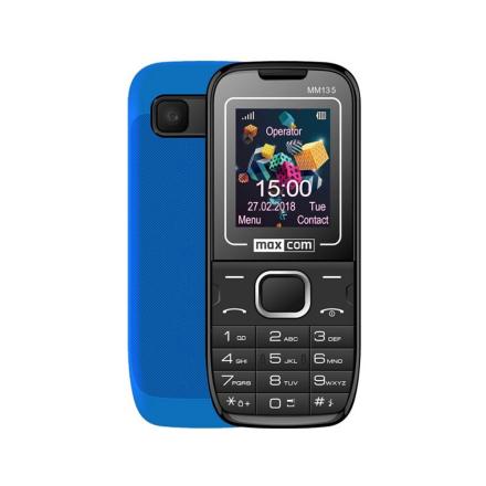 Telemóvel Maxcom MM135L 1,77" 2G Preto e Azul