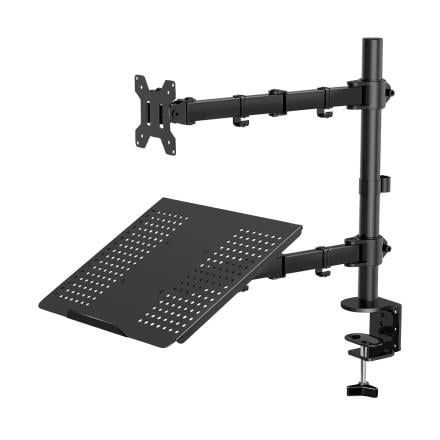 Suporte 1Life P/ Monitor de 13"/27" + Portátil de 17"