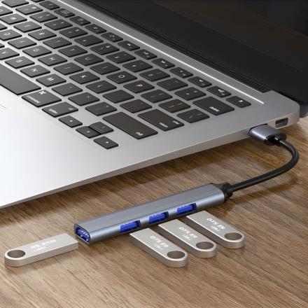Hub USB-A 3.0 P/ 4xUSB-A 3.0