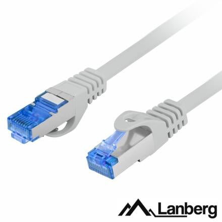 Cabo de Rede S/FTP LSZH Cat6a 3m Cinzento Lanberg