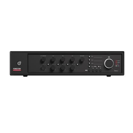 Amplificador Áudio Fonestar Multizona 240WRms 100V 70V 4Ohm