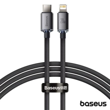 Cabo USB-C Macho / Lightning Macho 1.2m Crystal Shine BASEUS