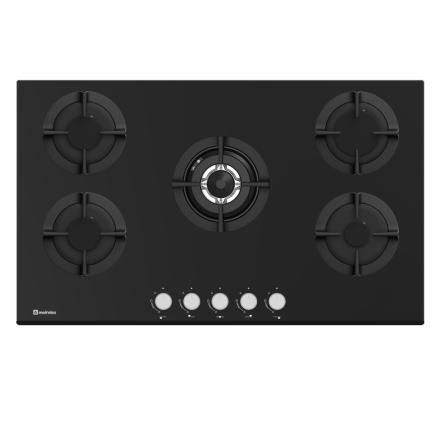 Placa Encastre Meireles Gás 5 Queimadores Wok