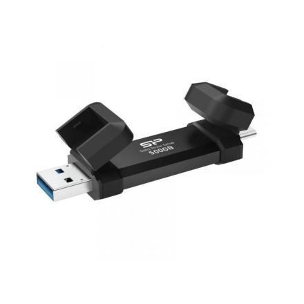 Disco SSD Externo USB 3.2 Type C/Type A SP 500GB Portable DS