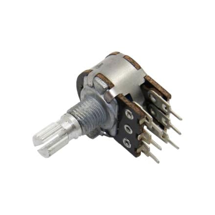 Potenciómetro Rotativo Axial 1 Volta 47K 100mW Linear