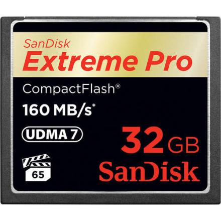 Cartão Memória Compact Flash Extreme Pro SANDISK 32GB