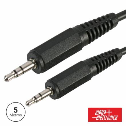 Cabo Jack 3.5mm Macho / Jack 3.5mm Macho 5m St