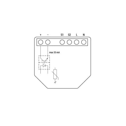 Módulo Controlador Inteligente Wifi Shelly Plus 0-10V Dimmer