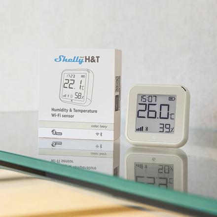 Sensor Temperatura E Humidade Shelly H E T Gen3 Marfin