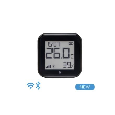Sensor Temperatura E Humidade Shelly H E T Gen3 Preto
